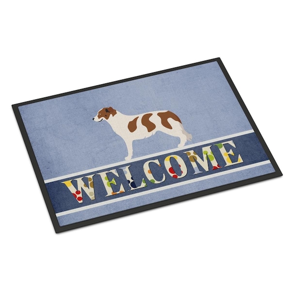 Carolines Treasures Aidi Atlas Mountain Dog Indoor or Outdoor Mat - 24 x 36 in. BB8334JMAT - main